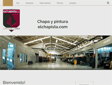 Tablet Screenshot of elchapista.com